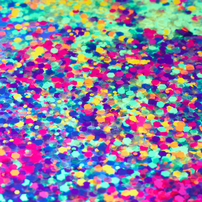 Neon UV Chunky Glitter