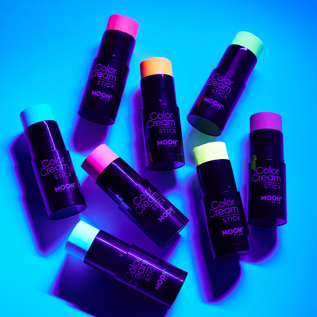 Neon UV ColorCream Sticks