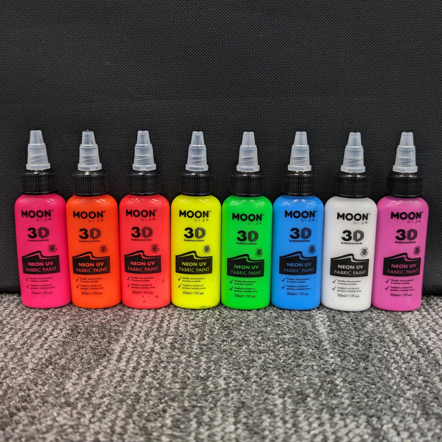 Neon UV 3D Fabric Paint