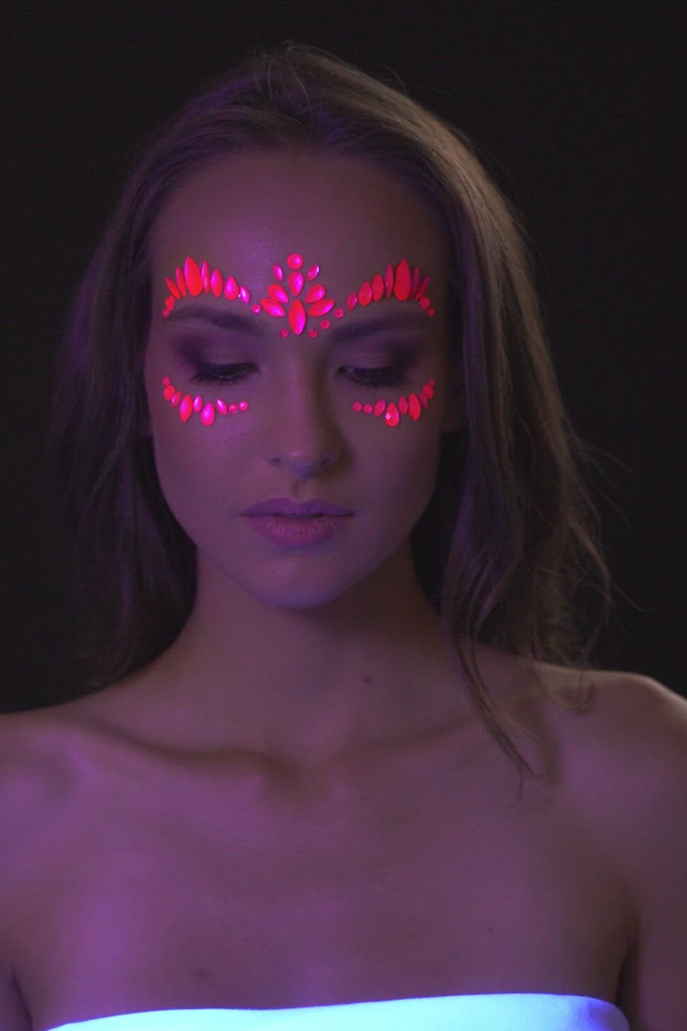 Neon UV Face Jewels