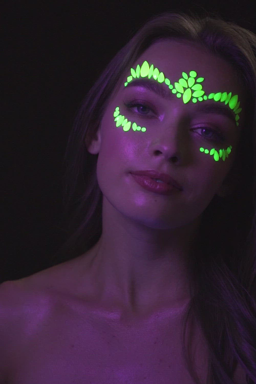 Neon UV Face Jewels