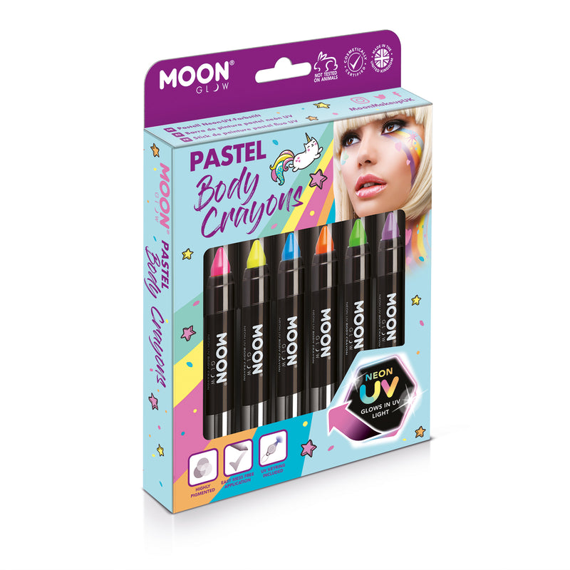  UV Glow - Neon UV Paint Stick/Face & Body Crayon