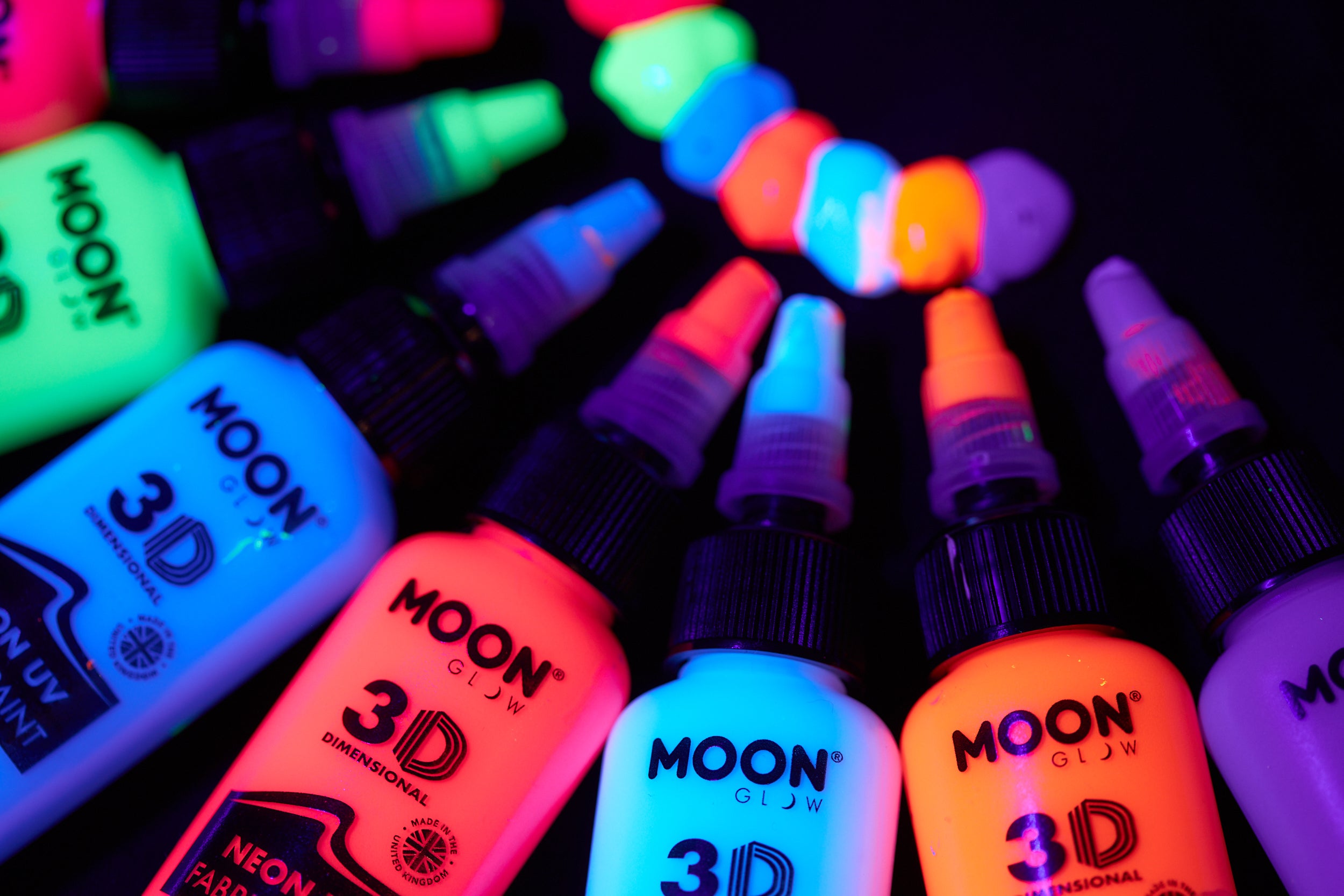 Neon UV 3D Fabric Paint