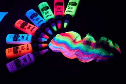 Neon UV 3D Fabric Paint