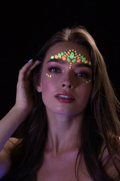 Glow in the Dark Face Jewels